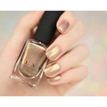 ILNP Iconic - Champagne Gold Holographic Nail Polish