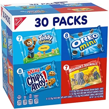 Nabisco Variety Pack - 30 Mini Treats for Everyone