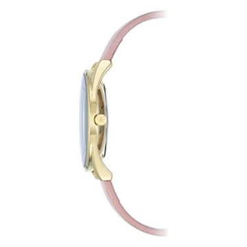 Nine West Gold-Tone Pastel Pink Watch for Women