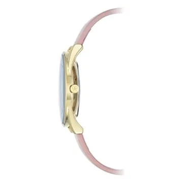 Nine West Gold-Tone Pastel Pink Watch for Women