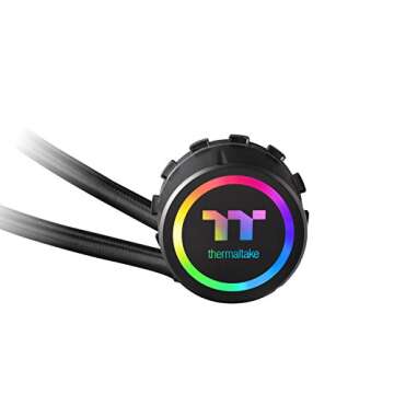 Thermaltake Floe 360mm, 16.8 Million Color Software Enabled (TT RGB Plus/Alexa/Razer Chroma), AMD (A...