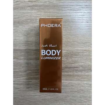 Body Shimmer Oil, Waterproof Long Lasting Moisturizing Bronze Body Luminizer Glow For Face & Body, Liquid Illuminator Body Highlighter 1oz/Jars, Makeup Brush Include (Sparkle Pink #04)