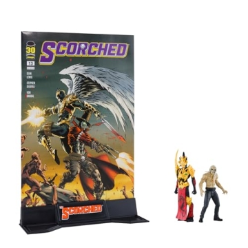 McFarlane Toys - Spawn Page Punchers 2pk Freak and Mandarin Spawn 3in Action Figures with Comic