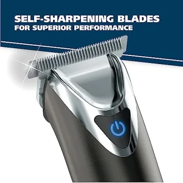 Wahl Stainless Steel Lithium Ion Beard Trimmer for Men