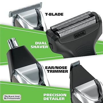 Wahl Stainless Steel Lithium Ion Beard Trimmer for Men