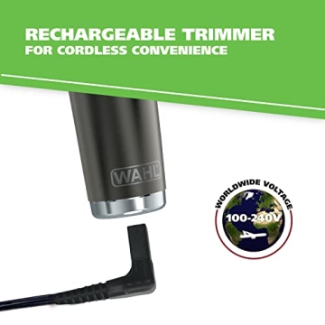 Wahl Stainless Steel Lithium Ion Beard Trimmer for Men