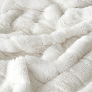 Soft Cozy HYPREST Faux Fur Throw Blanket for any Home