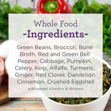 Dr. Harvey's Paradigm Green Superfood Dog Food, Human Grade Dehydrated Grain Free Base Mix for Dogs, Diabetic Low Carb Ketogenic Diet (6 Pounds)