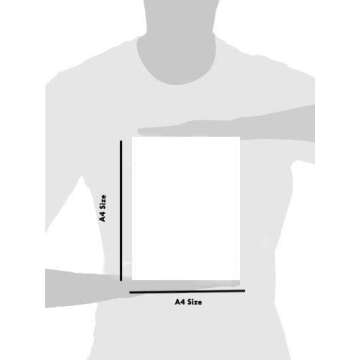 CrafTreat Reusable French Writing Stencils for Painting on Furniture, Wood, Canvas, Paper, Fabric, Wall and Tile - French Script - A4 (8.3 x 11.7 Inch) DIY Art and Craft French Letter Stencils