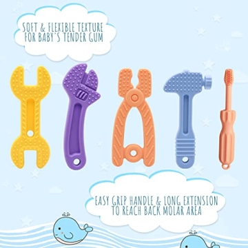 Non-toxic Teething Toys Set for Infants | Essential Gift