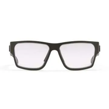 Gatorz Eyewear Delta MILSPEC BALLISTIC Sunglasses - OD Green Cerakote Frame with Photochromic Antifog Lens Blackout Logo