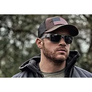 Gatorz Eyewear Delta MILSPEC BALLISTIC Sunglasses - OD Green Cerakote Frame with Photochromic Antifog Lens Blackout Logo