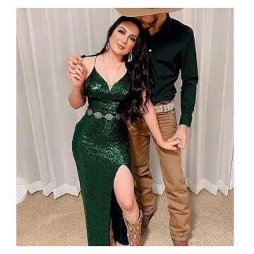 XZQTIVE Adjustable Boho Chain Belt for Dresses and Jeans