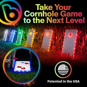Brightz LED Cornhole Lights - Vibrant Game Enhancements