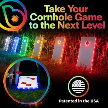 Brightz LED Cornhole Lights - Vibrant Game Enhancements