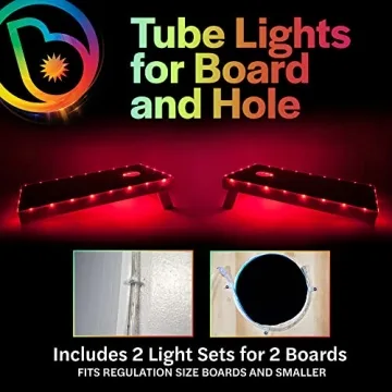 Brightz LED Cornhole Lights - Vibrant Game Enhancements
