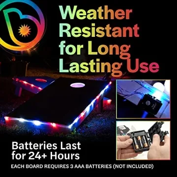 Brightz LED Cornhole Lights - Vibrant Game Enhancements