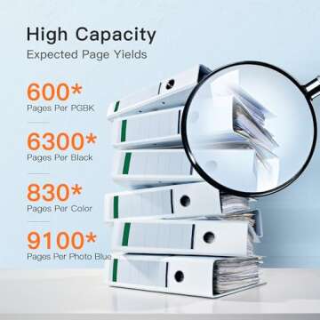 E-Z Ink Compatible Ink Cartridge Replacement for Canon PGI-280XXL CLI-281XXL PGI 280 XXL CLI 281 XXL...