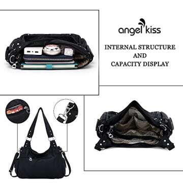 Angelkiss Faux Leather Handbag - Stylish and Versatile