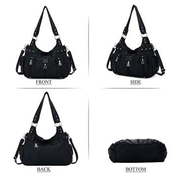 Angelkiss Faux Leather Handbag - Stylish and Versatile