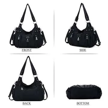 Angelkiss Faux Leather Handbag - Stylish and Versatile