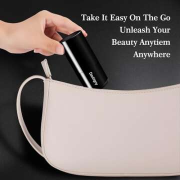 Retractable Kabuki Makeup Brush,Daubigny Powder Brushes Foundation Travel Foundation Brush for Blush...