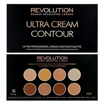 Makeup Revolution Ultra Cream Contour Palette - Vegan Friendly