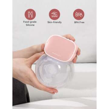 Momcozy S9 Wearable Breast Pump for Convenient Nursing