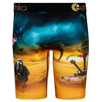 Ethika Mens Staple Boxer Briefs | Desert Storm (Assorted, Small)