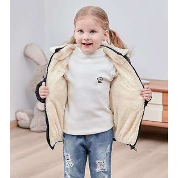 TUONROAD Toddler Winter Coat - Cozy & Stylish Outerwear