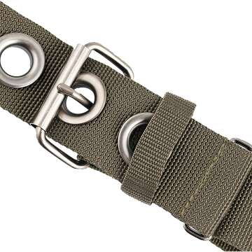 AirLift Tool Belt with Suspenders - 52 Inch Brown