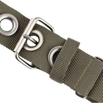 AirLift Tool Belt with Suspenders - 52 Inch Brown