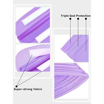 HEETA Waterproof Fanny Pack, Waterproof Pouch Dry Bag 2/3/4 Pack for Phone, Adjustable Waist Strap and Screen Touch Sensitive for Swimming Kayaking Boating Beach Fishing Diving Surfing Accessories