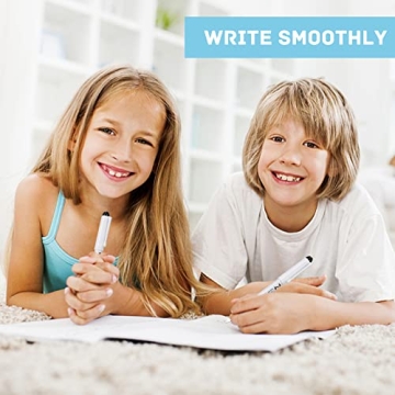 EEOYU 12 Pack Disposable Fountain Pens - Smooth Writing & Colors