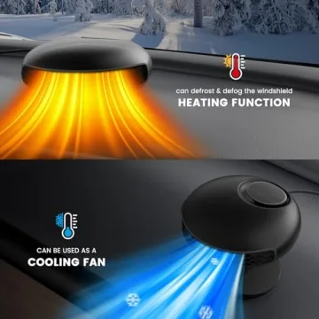 Blytra Portable Car Heater for Quick Windshield Defrosting