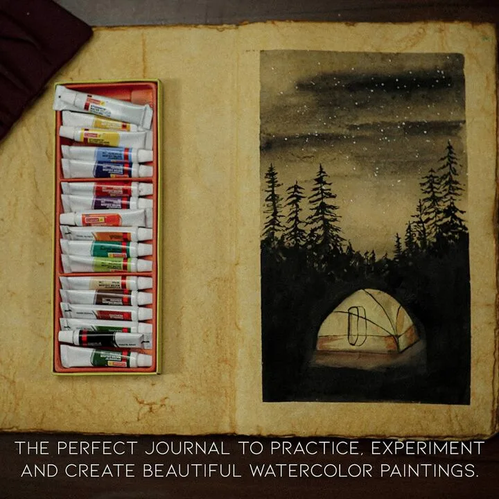 Vintage Leather Journal with Handmade Pages