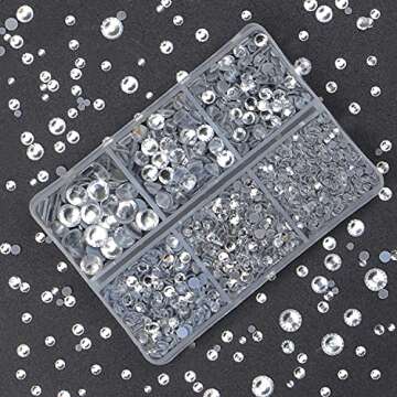 4000 Hotfix Rhinestones for Crafts & Apparel Decoration