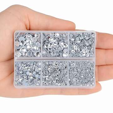 4000 Hotfix Rhinestones for Crafts & Apparel Decoration