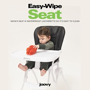 Joovy Nook High Chair Easy Clean Design Safe for Kids