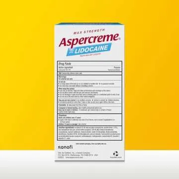 Aspercreme Odor Free Max Strength Lidocaine Pain Relief Liquid, 2.5 oz - Roll-On Applicator