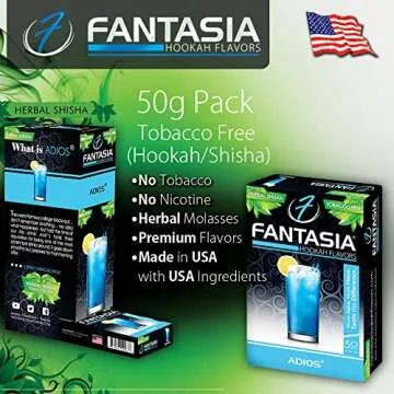 Fantasia Nicotine-Free Hookah Flavors - Fruit Variety Pack