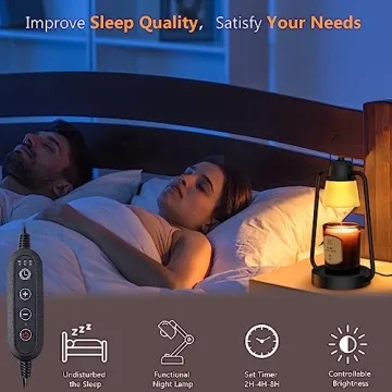 MAOYUE Dimmable Candle Warmer Lamp with Timer