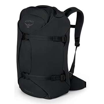 Osprey Porter 46L Travel Backpack, Black