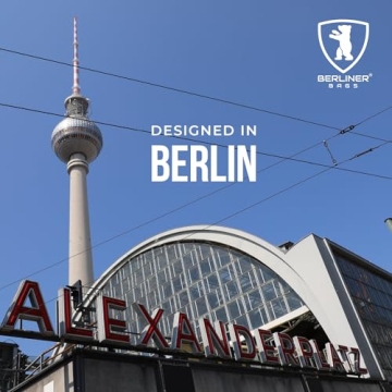 Berliner Bags Vintage Leather Duffle Bag Oslo - Perfect Travel Companion