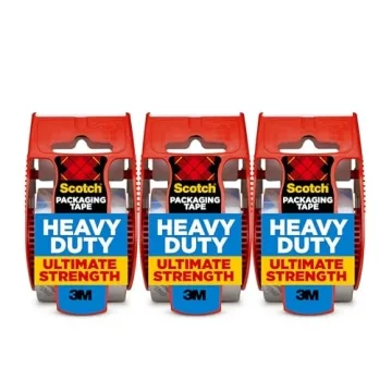 Scotch Heavy Duty Shipping Packing Tape for Reliable Packaging