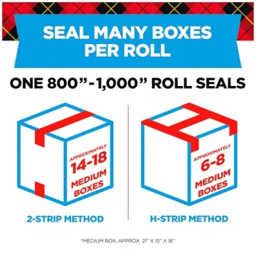 Scotch Heavy Duty Shipping Packing Tape for Reliable Packaging