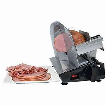 NESCO Stainless Steel Food Slicer Adjustable Thickness, 8.7",Silver