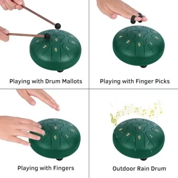 Steel Tongue Drum – 11 Notes for Yoga & Meditation