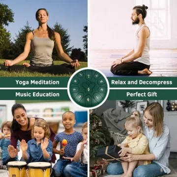 Steel Tongue Drum – 11 Notes for Yoga & Meditation