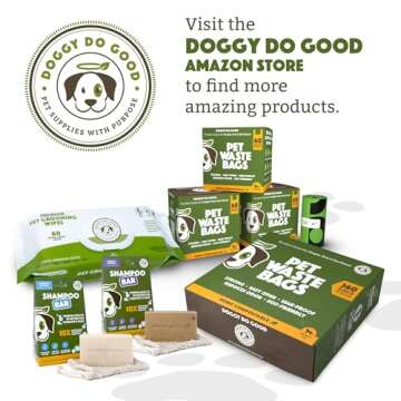 Doggy Do Good Poop Bags - Thick, Leak-Proof & Eco-Friendly